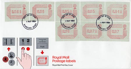 Postage Labels - FRAMA 1984