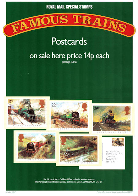 Royal Mail Poster from Collect GB Stamps