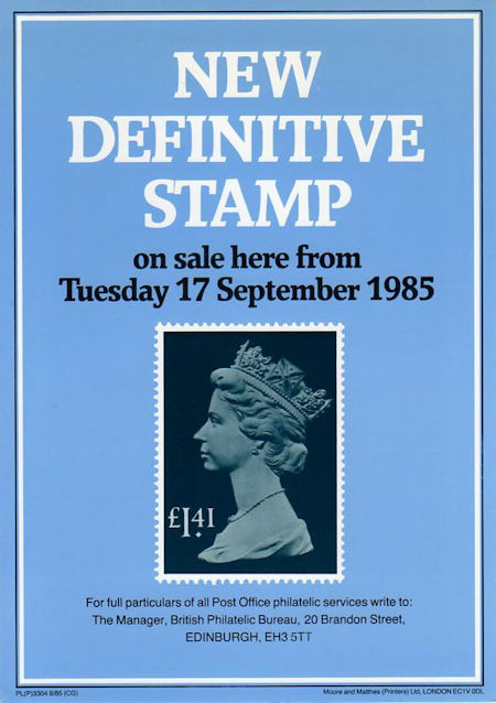 Poster from Collect GB Stamps