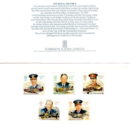 Harrison Packs from Collect GB Stamps