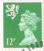 Regional Definitive - Scotland 12p Stamp (1986) Bright Emerald