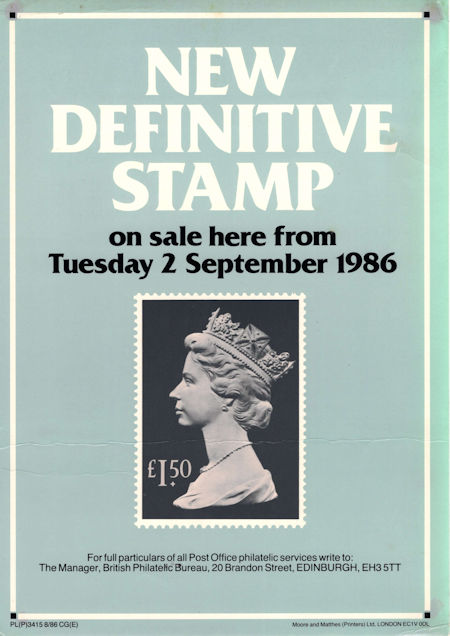 Royal Mail Poster from Collect GB Stamps