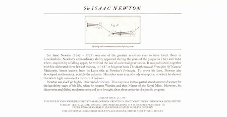 Sir Isaac Newton (1987)