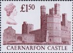 High Value Definitives £1.50 Stamp (1988) Caernarvon Castle