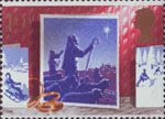 Christmas 1988 19p Stamp (1988) Shepherds and Star