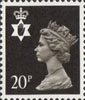 Regional Definitive - Northern Ireland 20p Stamp (1989) Brownish Black