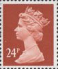 Definitive 24p Stamp (1989) Indian Red