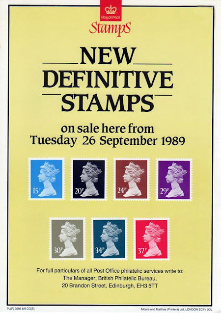 Royal Mail Poster from Collect GB Stamps