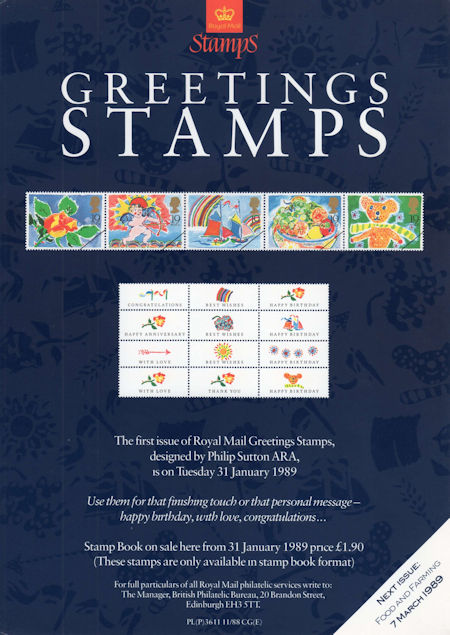 Greetings Booklet Stamps