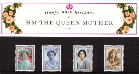 90th Birthday of Queen Elizabeth the Queen Mother 1990