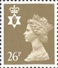 Regional Definitive - Northern Ireland 26p Stamp (1990) Drab