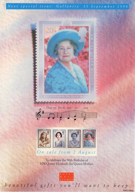 90th Birthday of Queen Elizabeth the Queen Mother (1990)