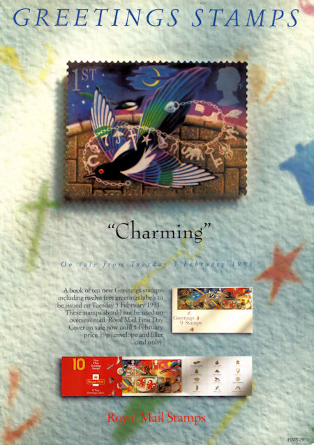 Greetings Booklet Stamps Good Luck