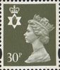 Regional Definitive - Northern Ireland 30p Stamp (1993) Deep Olive-Grey