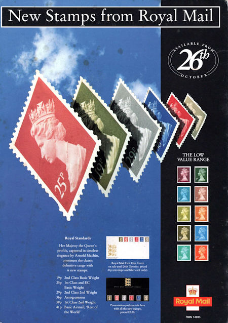 Royal Mail Poster from Collect GB Stamps