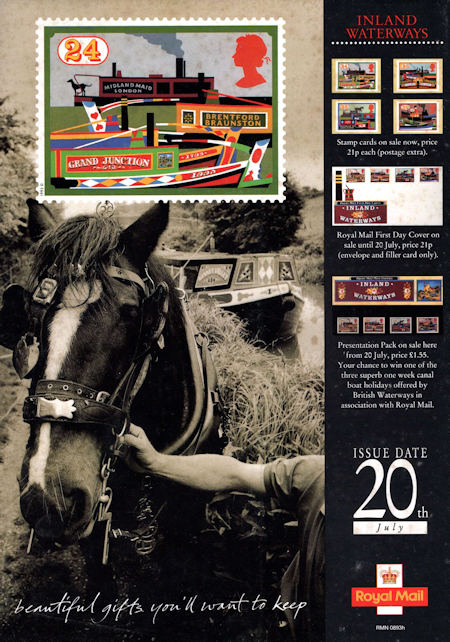 Royal Mail A4 Posters from Collect GB Stamps