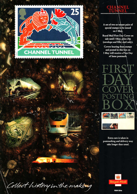 Opening of Channel Tunnel