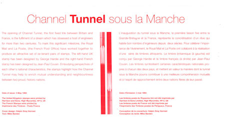 Opening of Channel Tunnel 1994