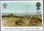 25th Anniversary of Investiture of the Prince of Wales 19p Stamp (1994) Castell y Waun (Chirck Castle), Clwyd, Wales