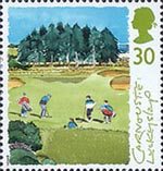 Golf 30p Stamp (1994) The 15th Hole ('Luckyslap'), Carnoustie