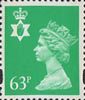 Regional Definitive 63p Stamp (1996) Light Emerald