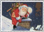 63p, Father Christmas and Chimney from Christmas 1997 (1997)