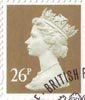 Definitive 26p Stamp (1997) Gold