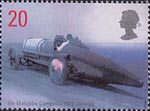 Speed 20p Stamp (1998) Sir Malcolm Campbell's Bluebird, 1925