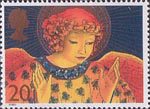 Christmas 1998 20p Stamp (1998) Angel with Hands raised in Blessing