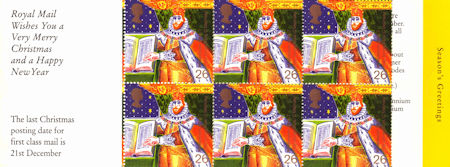 GB Booklets from Collect GB Stamps