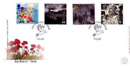 1999 Commemortaive First Day Cover from Collect GB Stamps