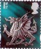 Regional Definitive - Wales 1st Stamp (1999) Welsh Dragon