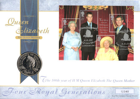 2000 Medal and Coin Covers from Collect GB Stamps