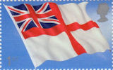 Flags and Ensigns 1st Stamp (2001) White Ensign