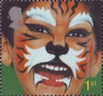 Hopes for the Future 1st Stamp (2001) 'Tiger' - Listen to Children