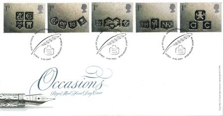 2001 Commemortaive First Day Cover from Collect GB Stamps