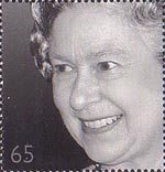 Golden Jubilee 65p Stamp (2002) Queen Elizabeth II, 1996 (Tim Graham)