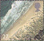 British Coastlines 27p Stamp (2002) Studland Bay, Dorset