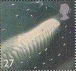 British Coastlines 27p Stamp (2002) Sand-spit, Conwy