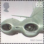 Airliners 65p Stamp (2002) Comet (1952)
