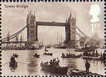 Bridges of London 1st Stamp (2002) Tower Bridge, 1894 (Francis Frith)