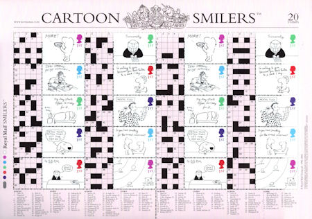 Smiler/Generic Sheet from Collect GB Stamps