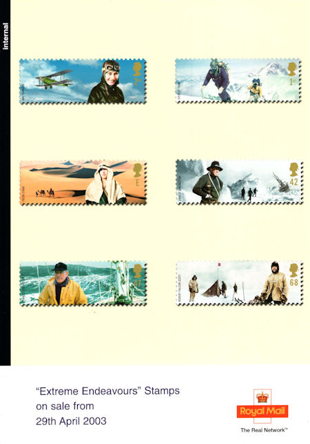 Royal Mail A4 Posters from Collect GB Stamps