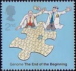 The Secret of Life 2nd Stamp (2003) Completeing the Genome Jigsaw
