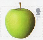 Fun Fruit and Veg 1st Stamp (2003) Apple