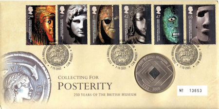 2003 Medal and Coin Covers from Collect GB Stamps