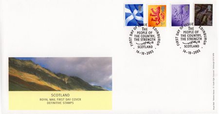 2003 Definitive First Day Cover from Collect GB Stamps