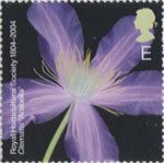 The Royal Horticultural Society (1st) E Stamp (2004) Clematis 'Arabella'
