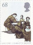 Jane Eyre by Charlotte Bronte 68p Stamp (2005) Refectory