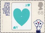 Magic 68p Stamp (2005) Card Trick